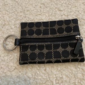 Kate Spade card holder with zip and key ring